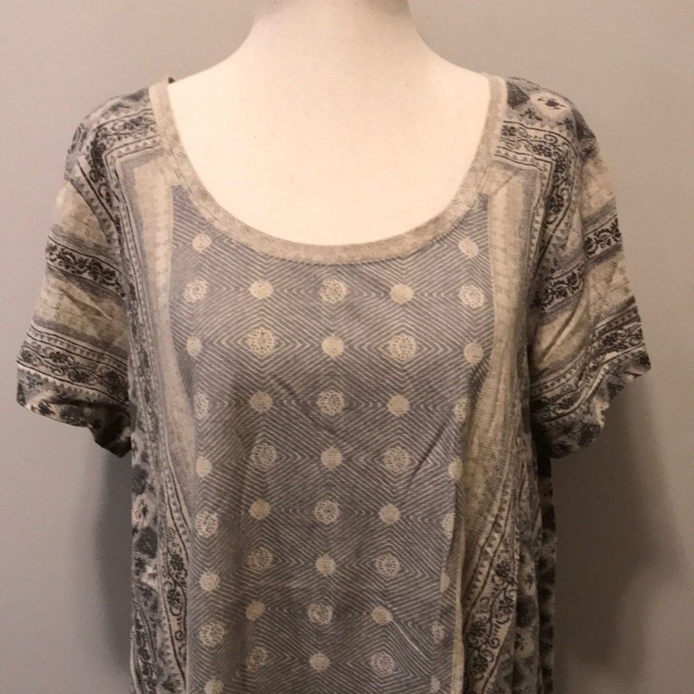 LUCKY BRAND Patterned Knit Top - Picture 5 of 8